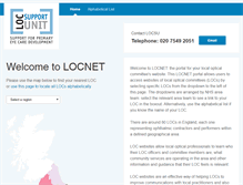 Tablet Screenshot of loc-net.org.uk